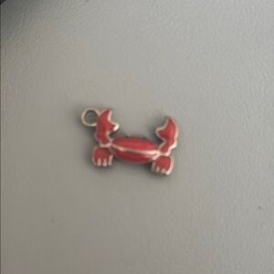 Red Crab Charm Pendant